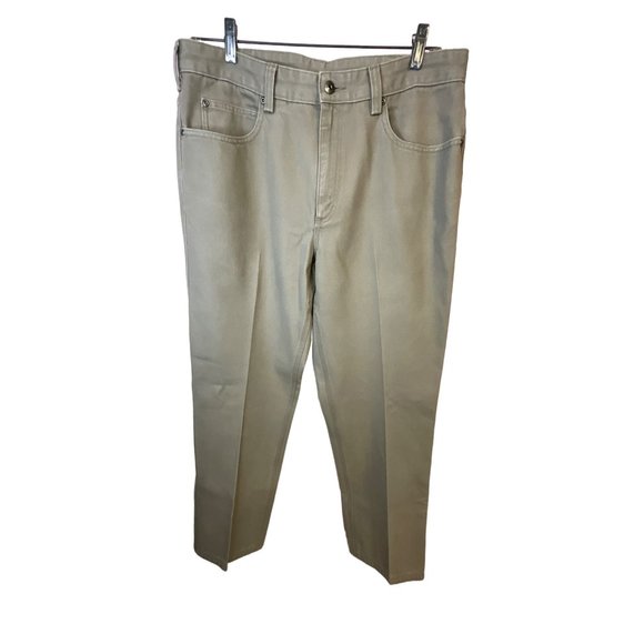 Duluth‎ Khaki Pants 36x34 Duck Canvas material 5 Pocket #108803 - Picture 2 of 5